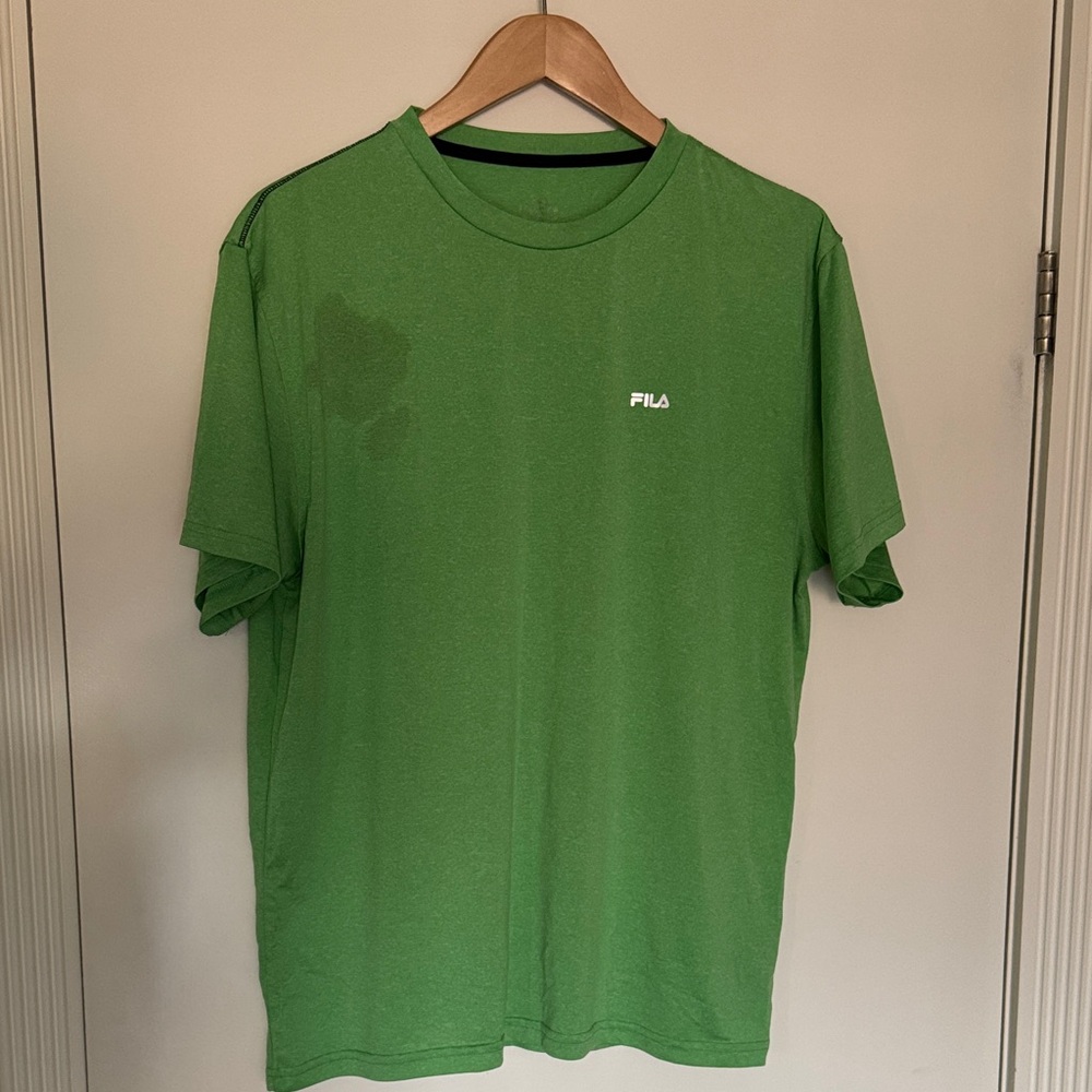 Fila Vibrant Green Short Sleeve Tee
